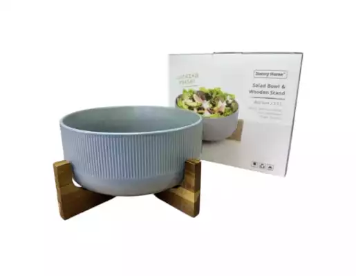 Керамическая салатница на подставке 2,7